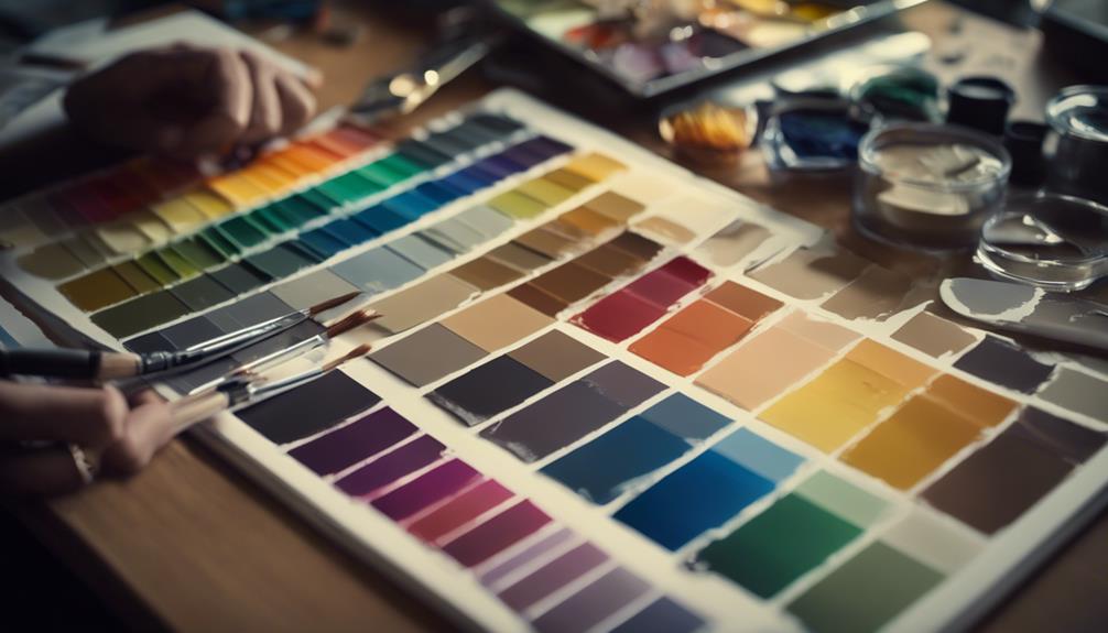 selecting the right color palette